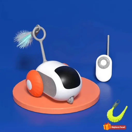 Smart Interactive Cat/Dog Toy Car with Rolling Ball/ Remote controller