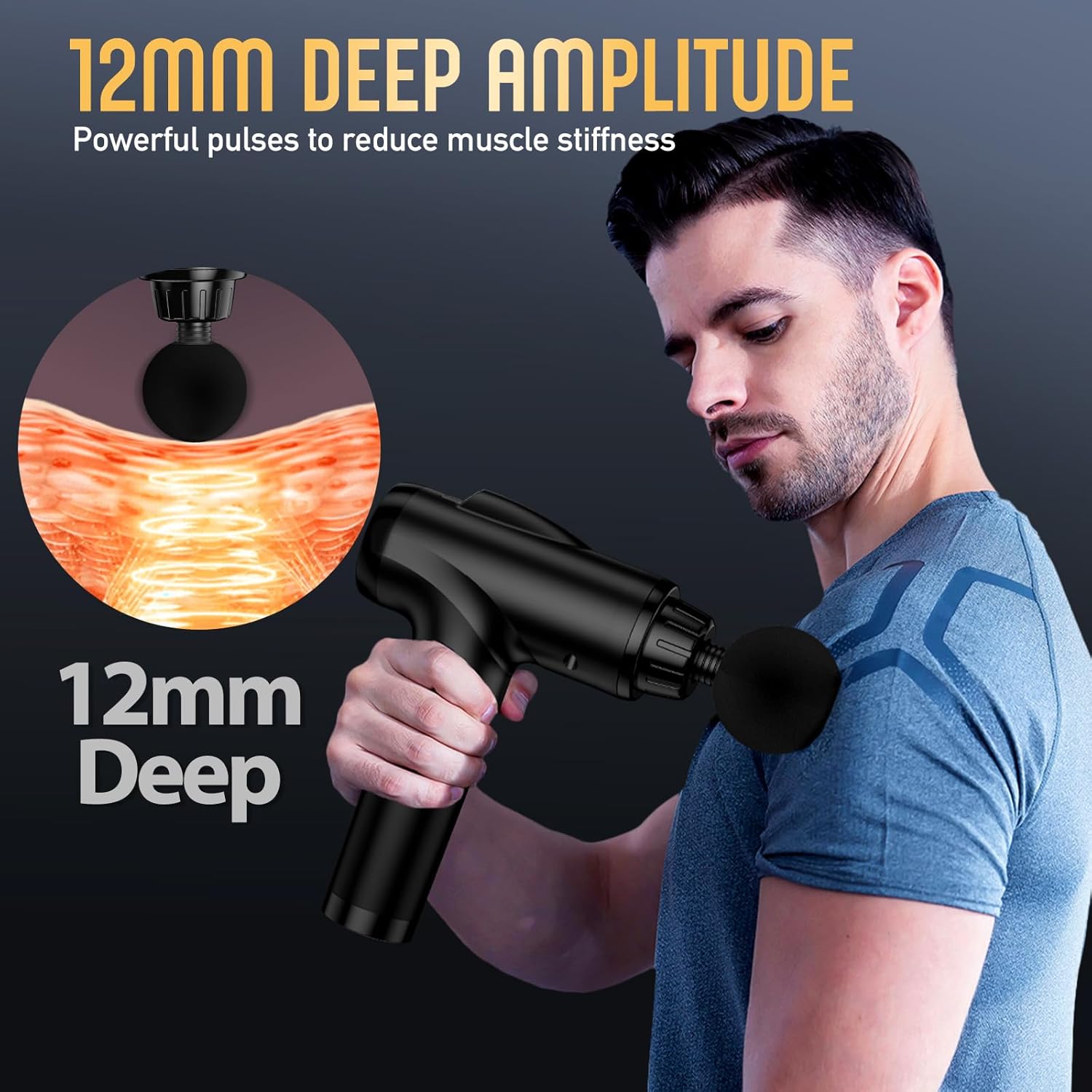 Massage Gun Deep Tissue For Pain Relief