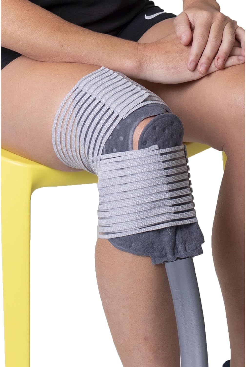 IcedHeat Digital Hot & Cold Therapy Machine - Ice & Heat Device for Post-Op Recovery, Chronic Pain Relief, & Sports Injuries by Brace Direct - Universal Pad for Knee, Hip, Shoulder, Ankle, Back & More
