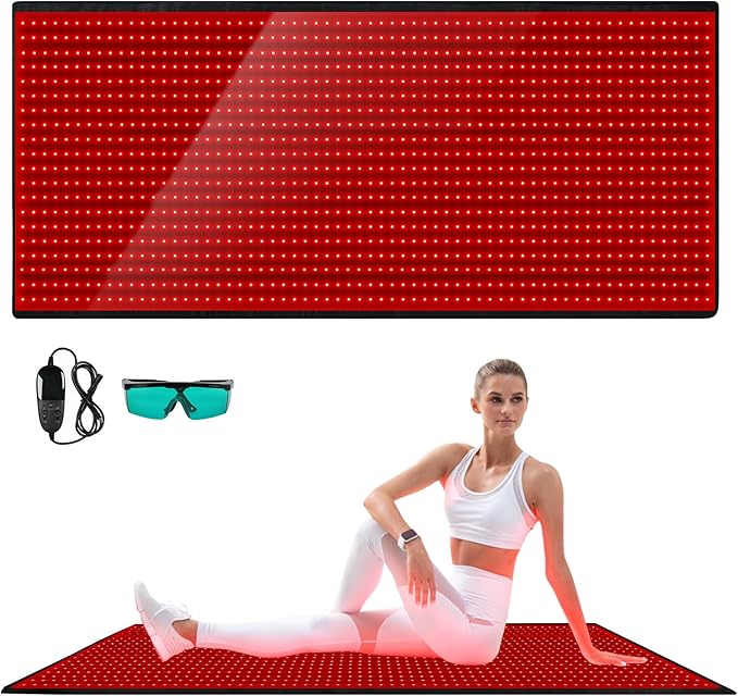 Red Light Therapy Mat for Pain Relief Improved Sleep