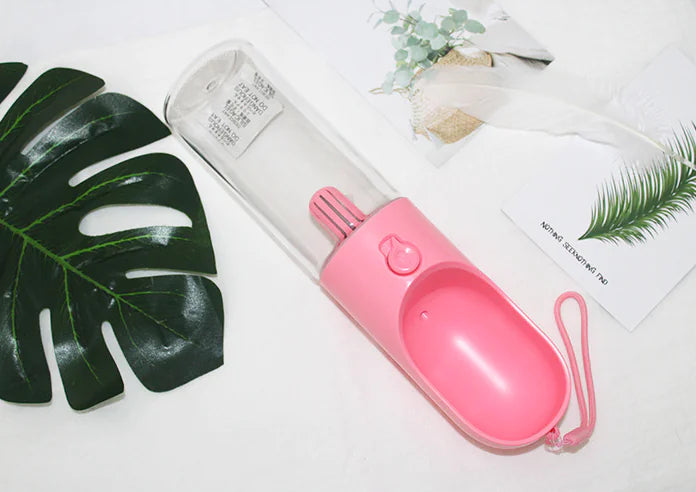 Portable Pet Water Bottle for Dogs - 400ml Travel Cup