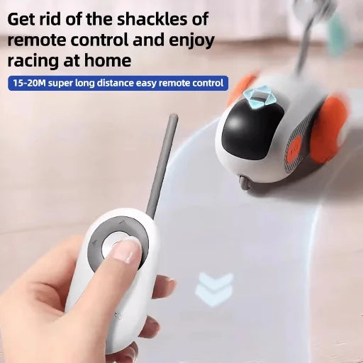 Smart Interactive Cat/Dog Toy Car with Rolling Ball/ Remote controller